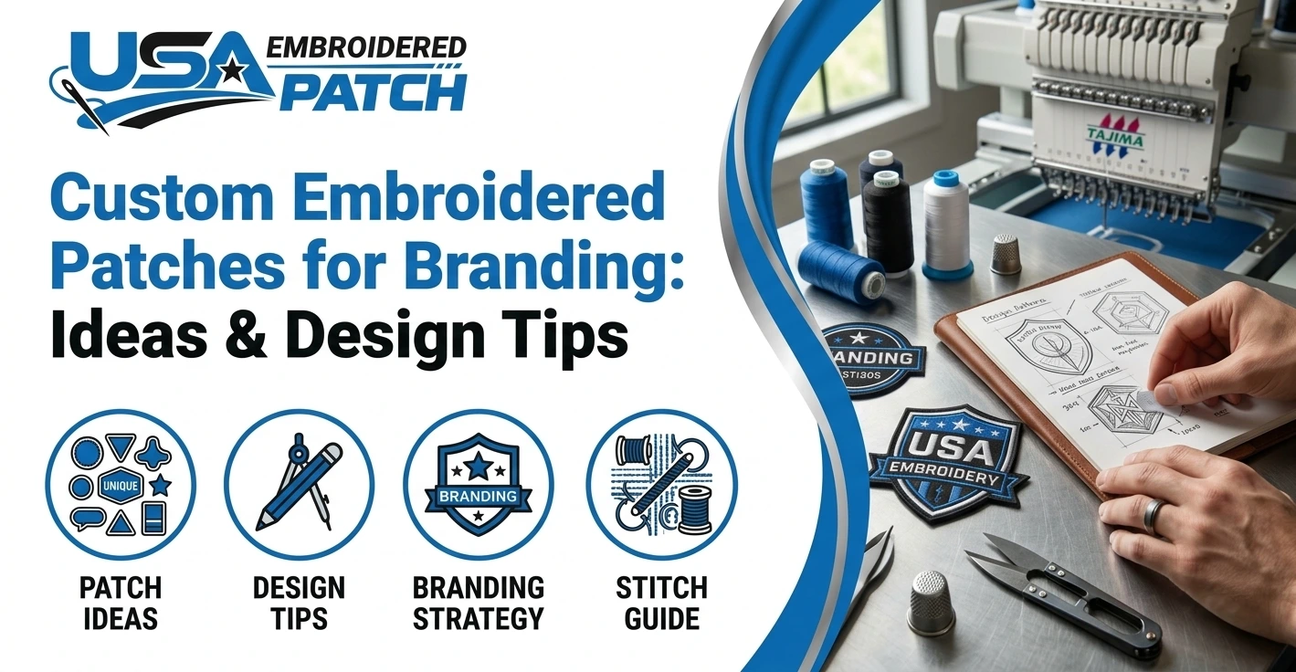 Custom Embroidered Patches for Branding: Ideas & Design Tips