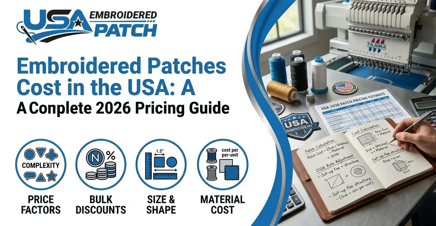 Embroidered Patches Cost in the USA: A Complete 2026 Pricing Guide